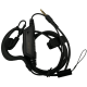 EHS24 C-Style Earpiece with Push-to-Talk Mic