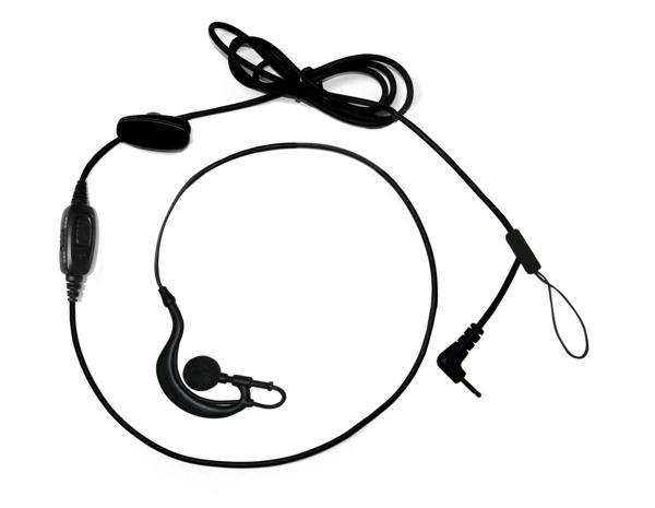 EHS12 Earhook Headset with In-Line PTT for TC-320 - Click Image to Close